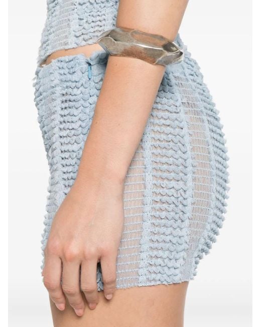 Short En Maille Roberta Einer en coloris Blue