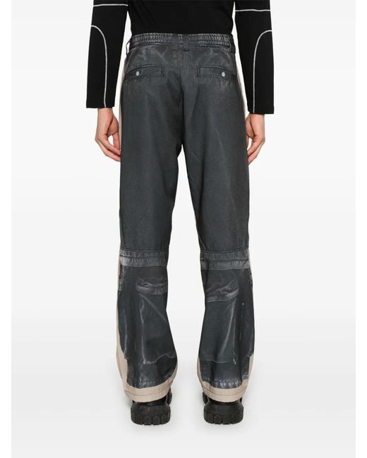 DIESEL Gray P-Schulz Cargo Pant for men