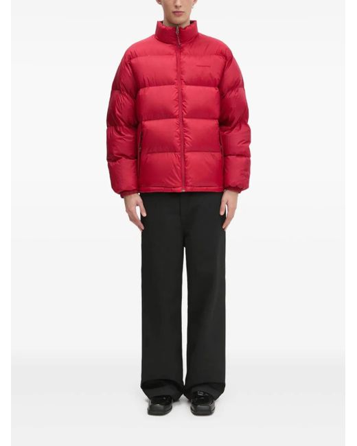 Doudoune À Logo Imprimé Thisisneverthat pour homme en coloris Red