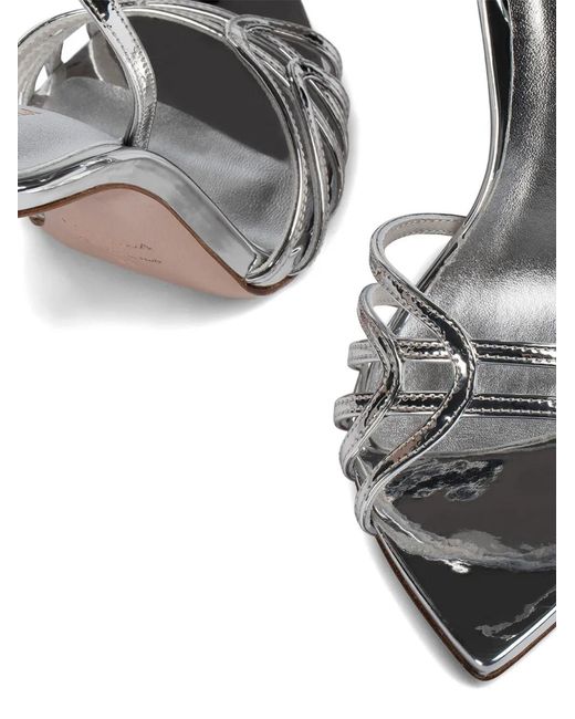 Le Silla White Bella Strappy Sandals
