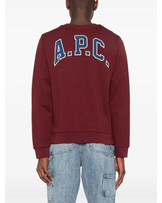 A.P.C. Logo-Embroidered Sweater for men