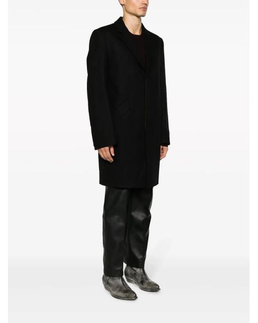 Zadig & Voltaire Black Marlyh Wool-Blend Coat