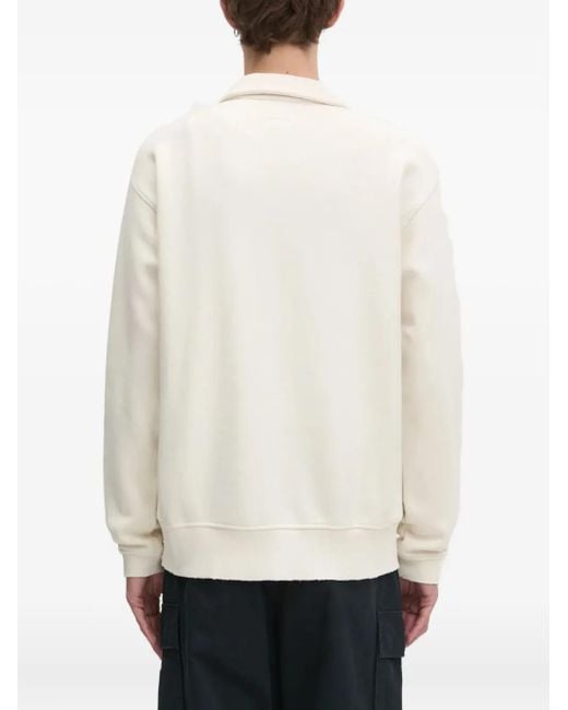 Thisisneverthat Känguru-Sweatshirt mit kurzem Reißverschluss in White für Herren