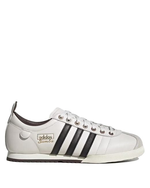 Adidas White Samba 62 "Cloud" Sneakers