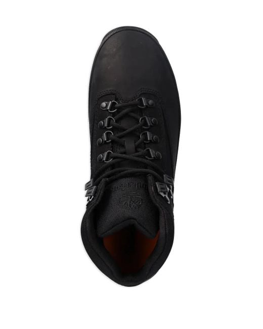 Timberland Black Euro Hiker Boots for men