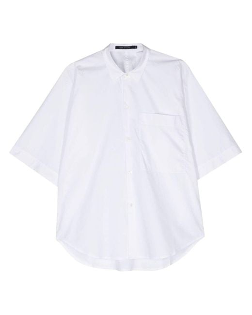 Camicia Beech a maniche corte di Sofie D'Hoore in White