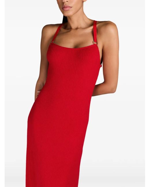 MARK-OFF Red Beverly Long Dress
