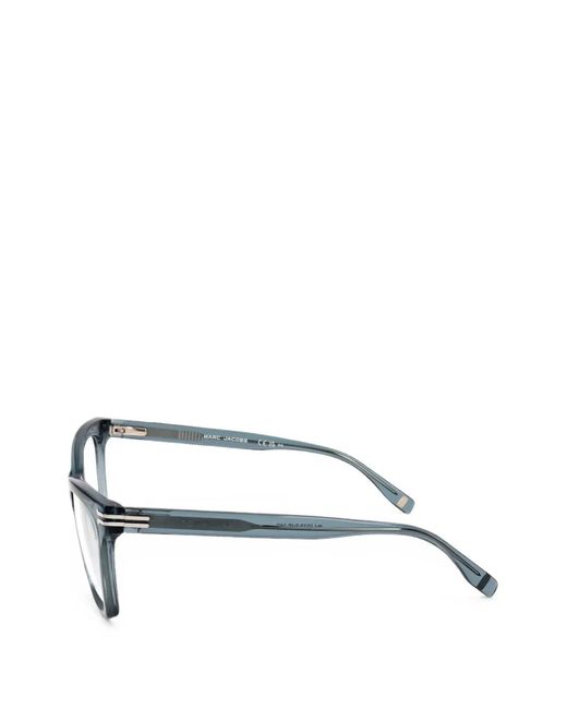 Marc Jacobs White Square-Frame Glasses