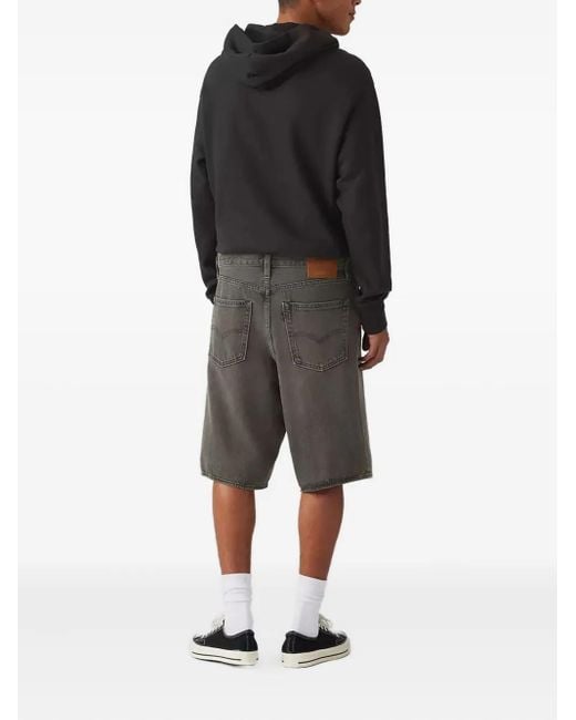 Pantalones vaqueros cortos 478 estilo baggy Levi's de hombre de color Gray