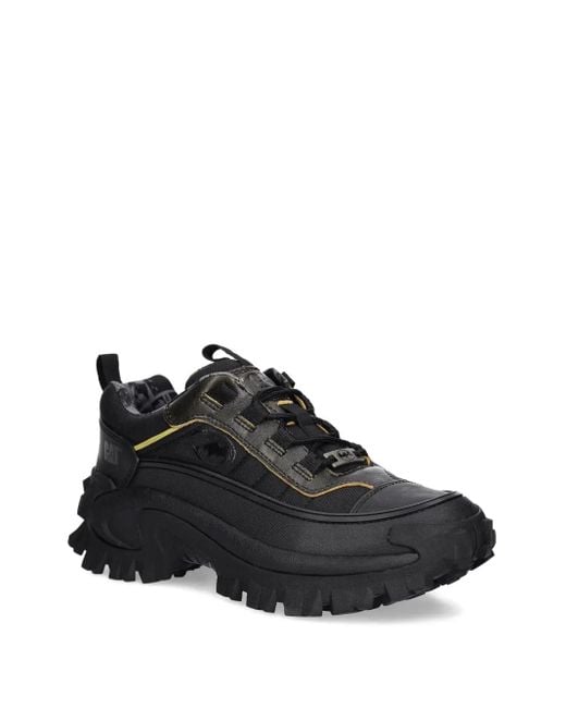 Caterpillar Black X Batman Intruder Lace-Up Chunky Sneakers for men