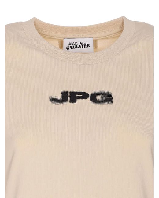 Jean Paul Gaultier ロゴ Tシャツ Natural