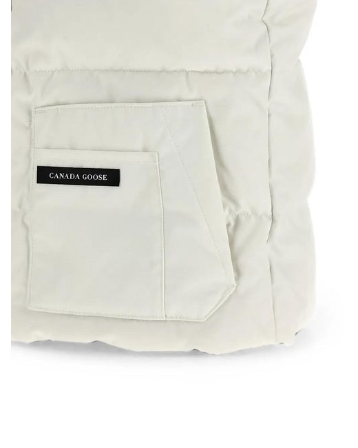 Canada Goose White Legacy Freestyle Padded Vest