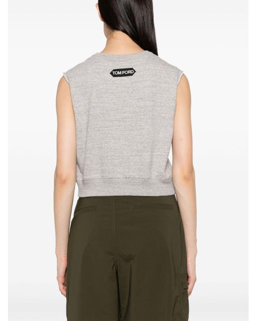 TOM FORD Sleeveless Jersey Vest - Farfetch