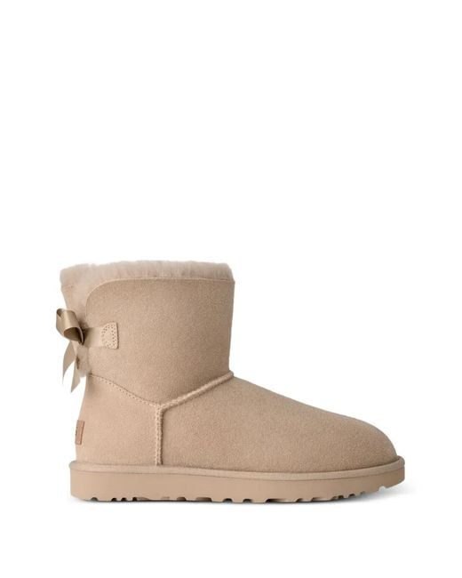 Bottes Fourrées À Nœud Ugg en coloris Natural