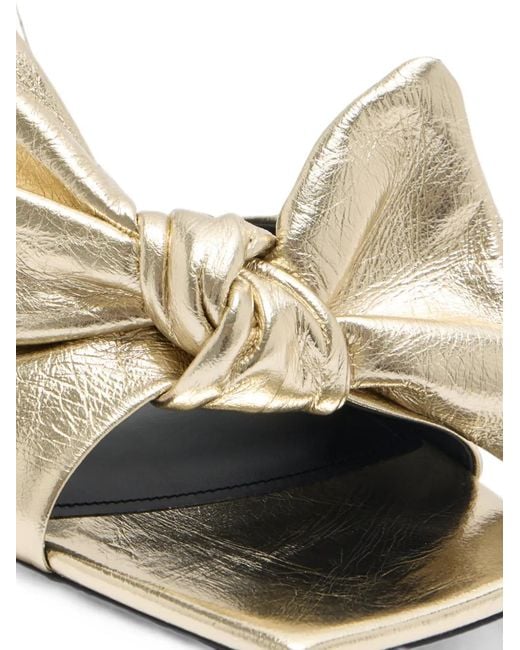 Givenchy White Boudoir Bow-Detail Sandals