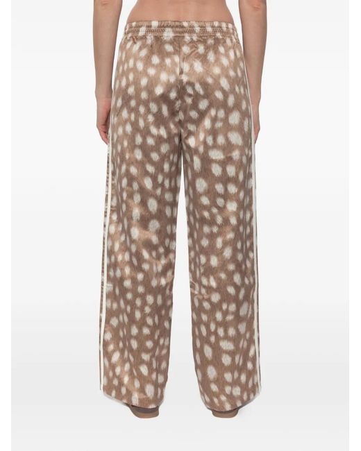 Adidas Natural Sweatpants With Wide Legs