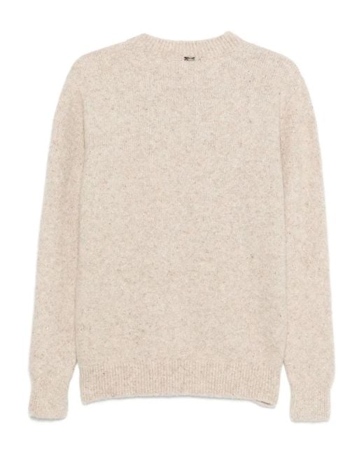 Herno Natural Crew-Neck Sweater for men