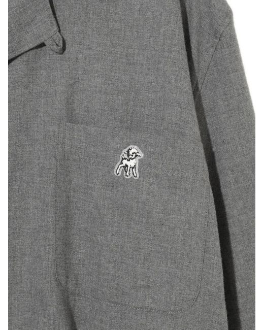 Undercover Hemd mit Brusttasche in Gray für Herren