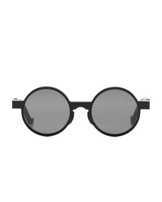 VAVA Eyewear Gray Wl0014 Round-frame Sunglasses