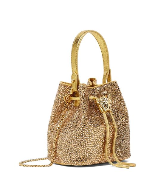 Versace Natural La Medusa Drawstring Mini Bag