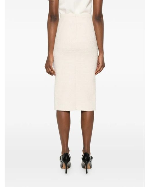 N°21 Mini-Rok Met Ritssluiting in het White