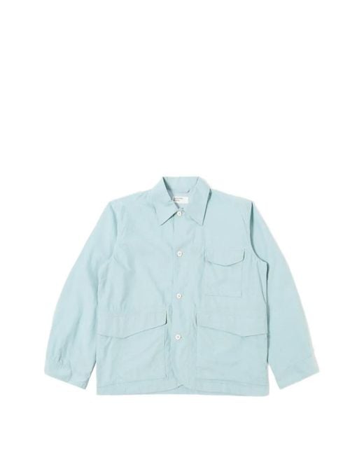 Universal Works Blue Pocket Jacket for men