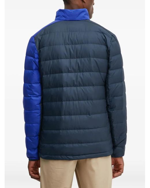 Adidas Blue Terrex Colour-Blocked Jacket for men