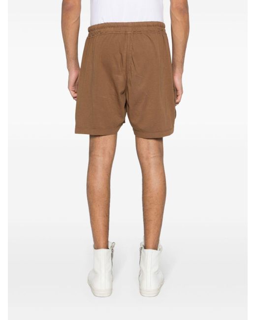 Pantalones cortos con cordones Rick Owens de hombre de color Brown