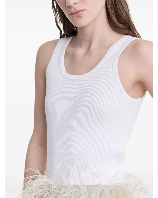 Top Camilla FFORME de color White