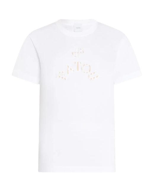 Patou White Logo T-Shirt