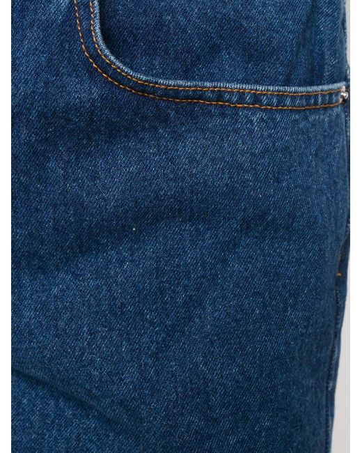 KENZO Denim Skinny-Jeans mit geradem Schnitt in Blau für Herren - Lyst