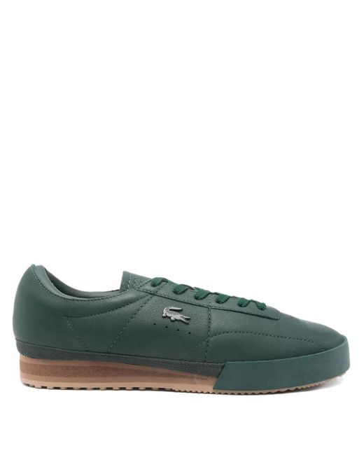 Lacoste Green Aura Panelled Sneakers for men