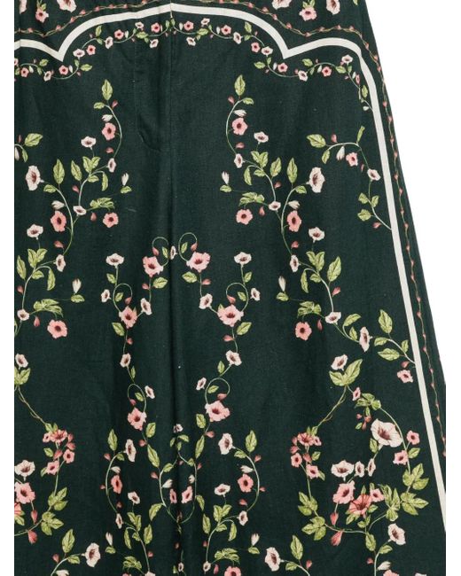 Agua Bendita Green Tota Mosquetero Trousers