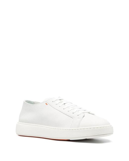 Santoni White Sneakers for men