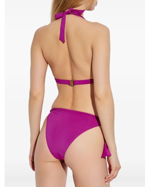 Balmain ホルターネック ビキニ Purple