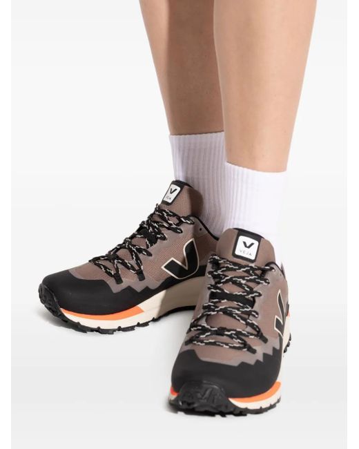 Veja Black Fitz Roy Lace-Up Sneakers