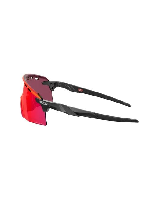 Oakley Pink Encoder Strike Vented Oversize-Frame Sunglasses