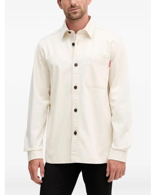 Joop! Natural Harvi Chest-Pocket Shirt for men