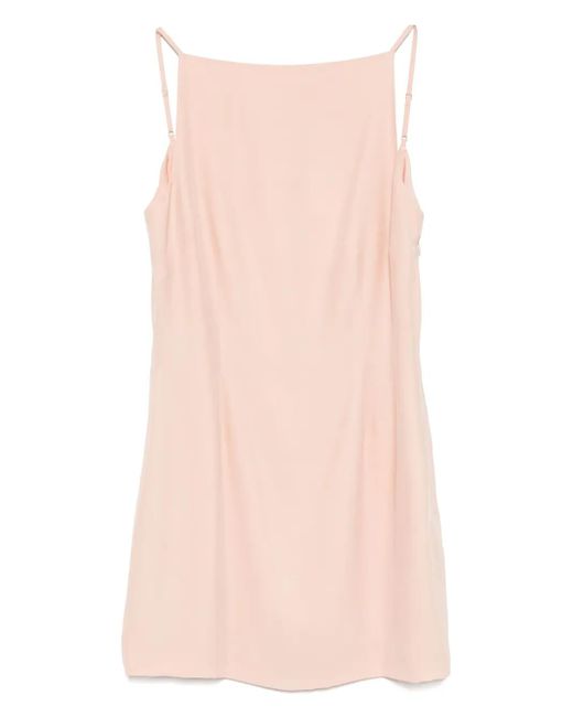 Kiki de Montparnasse Soie ミニドレス Pink