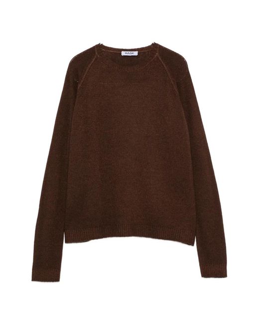 Base London Brown Round-Neck Sweater