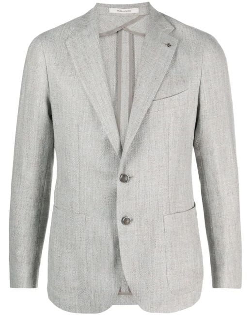 Tagliatore Gray Monte Carlo Jacket Clothing for men