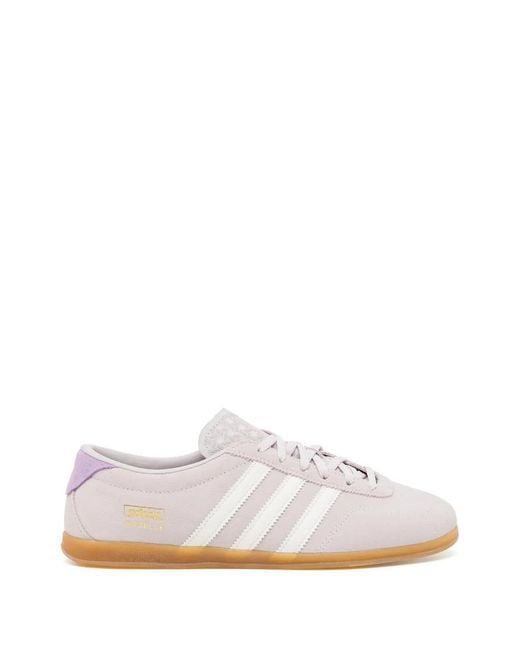 Adidas White Gazelle Lo Pro "Ice/Core/Gum" Sneakers