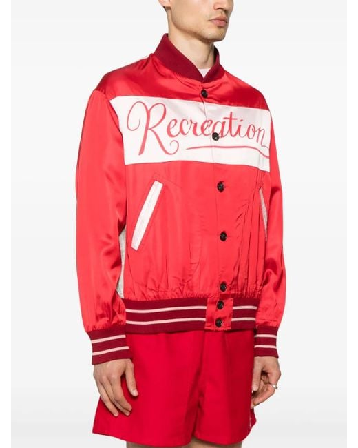 Chaqueta Postcard Rally Bode de hombre de color Red