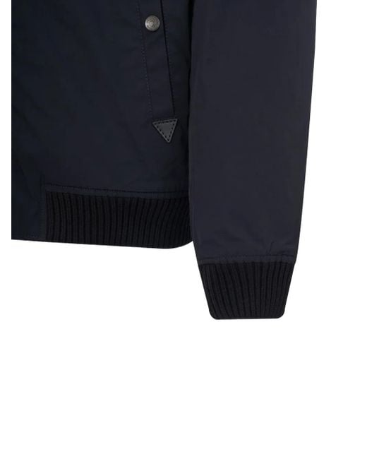 DSquared² Blue Patch Zip Jacket for men