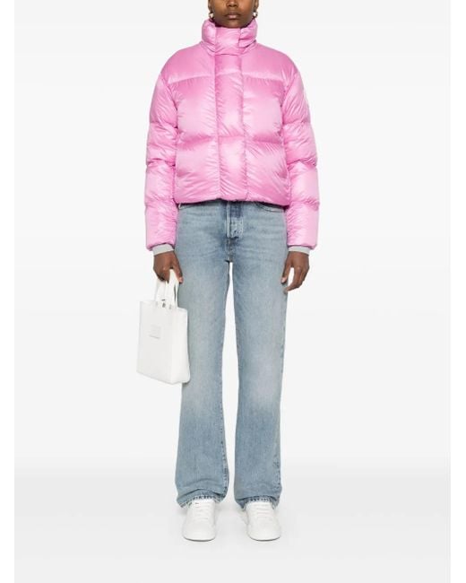 Canada Goose Pink Cypress Puffer Jacket