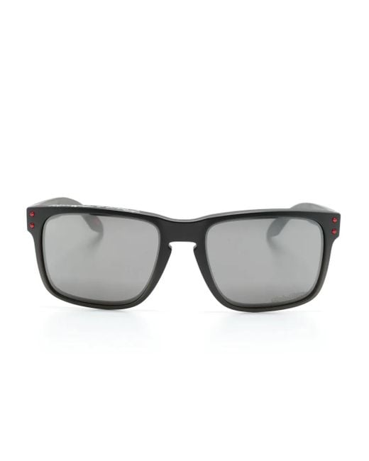 Oakley Gray Holbrook Square-Frame Sunglasses