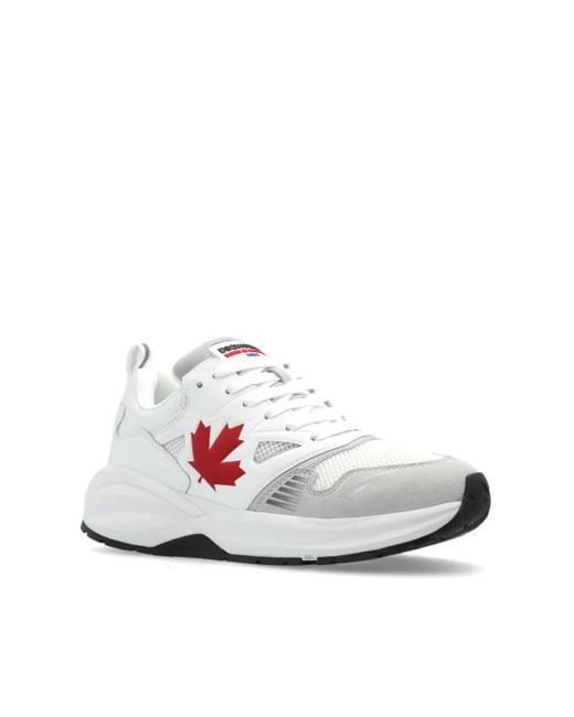 Sneakers Dash di DSquared² in White