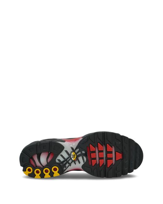 Nike Red Air Max Plus Lace-Up Sneakers for men