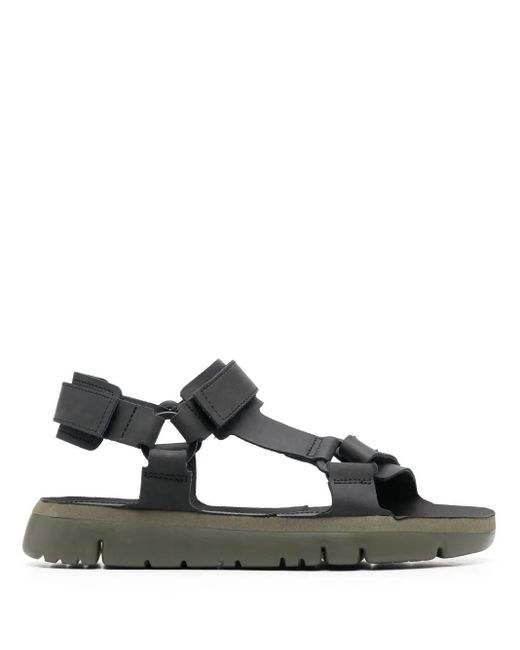 Camper Black Oruga Slingback Sandals for men