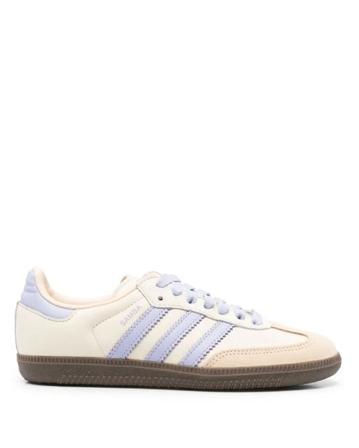 Adidas White Samba Og Sneakers Shoes